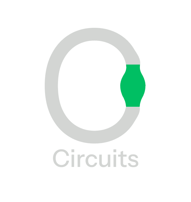 Circuits logo in white